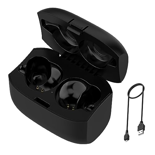 Ladeetui für Jabra Elite Active 65t / Elite 65t, Ersatz-Ladeetui für Ohrhörer, Dockingstation, 65t Headset-Ladefach, Aufbewahrung und Ladeetui (Ohrhörer Nicht im Lieferumfang enthalten) von Szaerfa