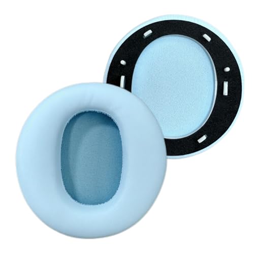 Ohrpolster Kissen Ersatz für Edifier Fit900NB, Kopfhörer Ohrpolster Abdeckung Schwamm Kunstleder Kissen Ohrmuscheln Kissen Ohrenschützer (Blau) von Szaerfa
