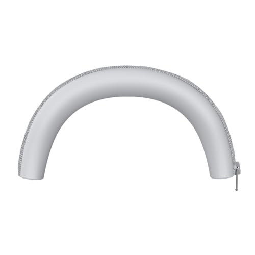 Ohrpolster Silikonabdeckung Kopfband Schutzgehäuse für Sony WH-1000XM6, Kopfhörer Ohrpolster Abdeckung Kissen Ohrmuscheln Ohrenschützer (Graues Stirnband) von Szaerfa