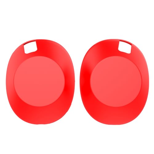 Ohrpolster Silikonabdeckung Kopfband Schutzgehäuse für Sony WH-1000XM6, Kopfhörer Ohrpolster Abdeckung Kissen Ohrmuscheln Ohrenschützer (Rotes Gehäuse) von Szaerfa