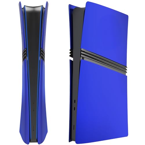 Platten für PS5 Pro Digital&Disc Edition,Faceplate Abdeckung Ersatz für Playstation 5 Pro, Anti-Scratch Side Face Plate für Spielkonsole, Host Schutzhülle Panel Zubehör (Digitale Ausgabe) von Szaerfa