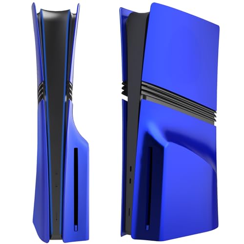 Platten für PS5 Pro Digital&Disc Edition,Faceplate Abdeckung Ersatz für Playstation 5 Pro, Anti-Scratch Side Face Plate für Spielkonsole, Host Schutzhülle Panel Zubehör (Disk-Ausgabe) von Szaerfa