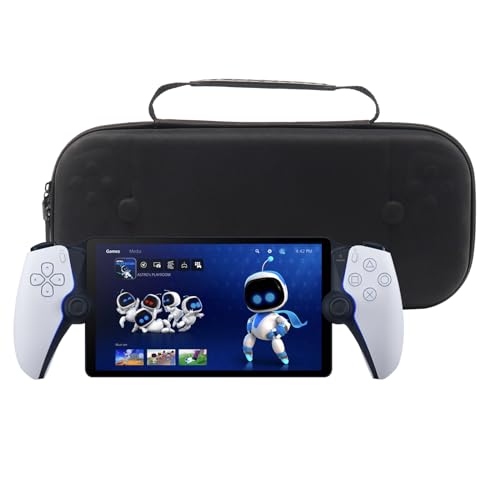 Szaerfa Tragetasche für Sony Playstation Portal, Eva-Hartschalen-Reisetasche für Spielkonsole und Zubehör, schützende Reise-Organisationstasche für PS Portal von Szaerfa