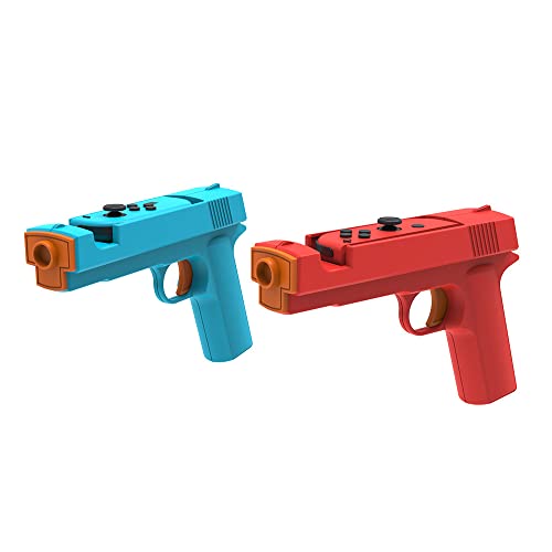 Szaerfa Wildpistole Handgriff-Halterung für Switch NS/NS OLED,Sense Joystick Gun Controller für Switch Schießspiele Gamepad Joypad Spielkonsolenzubehör von Szaerfa