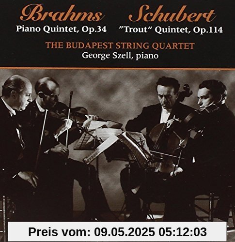 Klavierquintett F-Moll Op.34/Forellen-Quintett von Szell