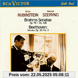 Brahms: Violinsonaten 1+2 Beethoven:Violinsonate No.3 Brahms: Violinsonaten 1+2 Beethoven:Violinsonate No.3 von Szeryng