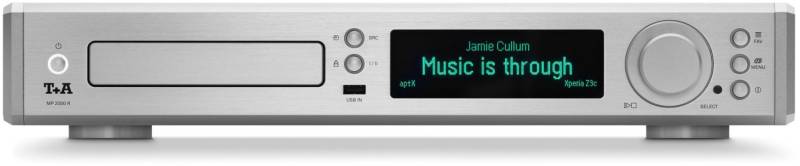 MP 2000 R MK II (V4.5) CD-Receiver mit Internetradio silber von T+A