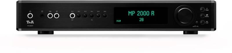 PA 2000 R Vollverstärker Stereo schwarz von T+A