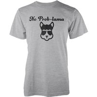 No Prob-Lama Grey T-Shirt - L von T-Junkie