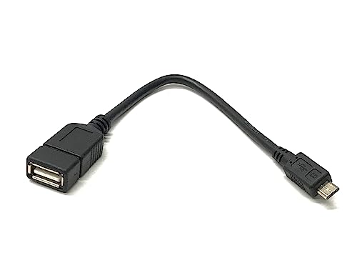 OTG Micro Kabel Adapter USB Host Datenübertragung Datenkabel kompatibel für A-Rival Bioniq Pro 7 von T-ProTek