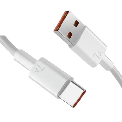 T-ProTek 7A USB-C Schnell Ladekabel Datenkabel kompatibel für Huawei 55033595 Kopfhörer von T-ProTek