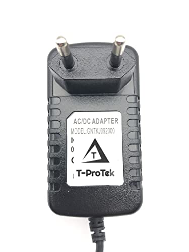 T-ProTek AC Adapter Netzteil Ladegerät Ladekabel kompatibel für Sabre DVP701BKA Portable DVD Mains von T-ProTek