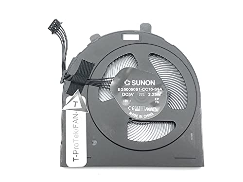 T-ProTek CPU Version Ersatz Fan Lüfter Kühler Cooler kompatibel für Lenovo ThinkPad E480 (20KN001NGE) von T-ProTek