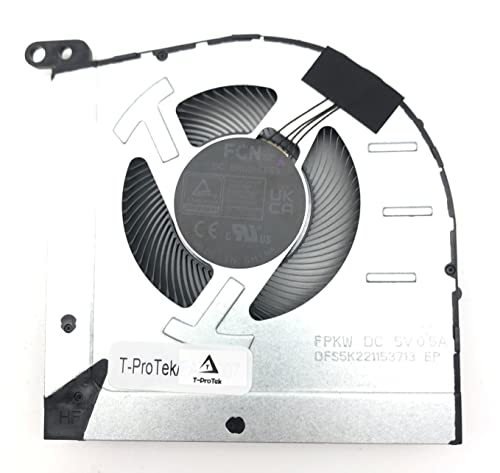 T-ProTek CPU Version Lüfter Kühler Fan kompatibel für Lenovo IdeaPad Gaming 3-15IMH05 (81Y4004FGE) von T-ProTek