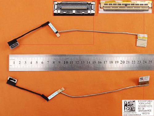 T-ProTek Displaykabel Bildschirm Motherboard Interface 20-PIN kompatibel für P/N: DC02001X010 von T-ProTek