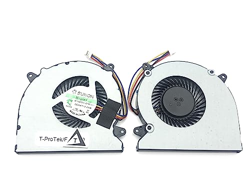 T-ProTek Ersatz Fan Lüfter Kühler Cooler kompatibel für ASUS 15,6" Ultrabook N750 N750J N750SL N750JK N750JV von T-ProTek