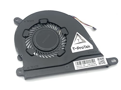 T-ProTek Ersatz Fan Lüfter Kühler Cooler kompatibel für HP 15s-eq1242ng (20S25EA) von T-ProTek