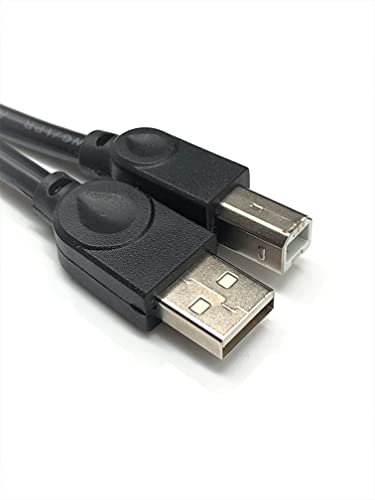 T-ProTek USB Kabel Drucker Druckerkabel Scanner Anschluss kompatibel für Epson Discproducer-100II AutoPrinter für CD DVD und BD von T-ProTek