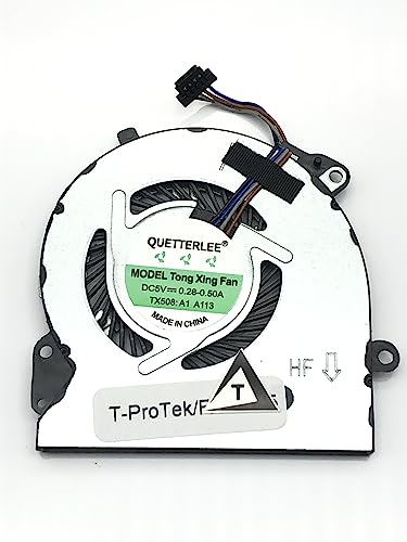 T-ProTek Version 1 Ersatz Fan Lüfter Kühler Cooler kompatibel für HP Pavilion 15-cs0205ng (4FR08EA) von T-ProTek