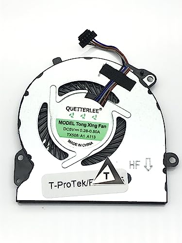 T-ProTek Version 1 Ersatz Fan Lüfter Kühler Cooler kompatibel für HP Pavilion 15-cs1011ng (5WA48EA) von T-ProTek