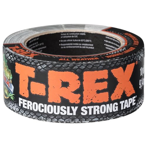 T-Rex 821-01 Panzerband Extra Stark – Wasserdichtes Gewebeband für Reparaturen Innen & Außen – Vielseitiges Duct Tape – 48mm x 9,1m von T-Rex