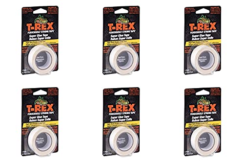 T Rex Tape Doppelseitiges Klebeband mit hoher Klebekraft, 6 Stück von T-Rex
