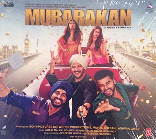 MUBARAKAN (Original Motion Pictures Soundtrack) - Bollywood CD - India - 2017 - Anil Kapoor, Arjun Kapoor von T-SERIES