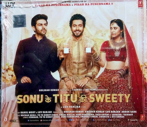 SONU KE TITU KI SWEETY - Bollywood Soundtrack - Musik CD - 2018 - Original T-SERIES CD ~ verkauf nur über Bollywood 24/7 von T-SERIES