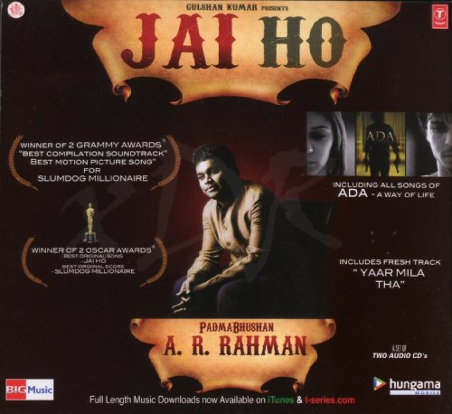 Jai Ho A R Rahman 2 CD Set von T Series