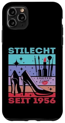Geburtstag Frau Stilecht Seit 1956 Party Outfit Damen Frauen Hülle für iPhone 11 Pro Max von T-Shirt Geschenkidee Geburtstagsgeschenk für Damen