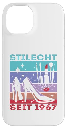 Geburtstag Frau Stilecht Seit 1967 Party Outfit Damen Frauen Hülle für iPhone 14 Geburtstag Frau Stilecht Seit 1967 Party Outfit Damen Frauen Hülle für iPhone 14 von T-Shirt Geschenkidee Geburtstagsgeschenk für Damen