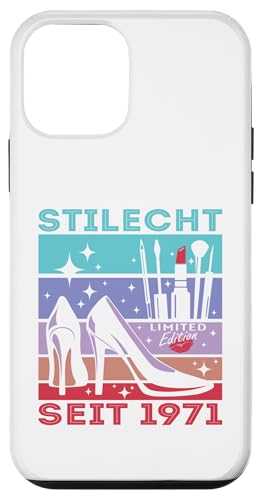 Geburtstag Frau Stilecht Seit 1971 Party Outfit Damen Frauen Hülle für iPhone 12 mini von T-Shirt Geschenkidee Geburtstagsgeschenk für Damen