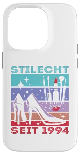 Geburtstag Frau Stilecht Seit 1994 Geschenke Frauen Hülle für iPhone 14 Pro von T-Shirt Geschenkidee Geburtstagsgeschenk für Damen