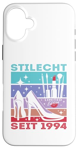 Geburtstag Frau Stilecht Seit 1994 Geschenke Frauen Hülle für iPhone 16 Plus Geburtstag Frau Stilecht Seit 1994 Geschenke Frauen Hülle für iPhone 16 Plus von T-Shirt Geschenkidee Geburtstagsgeschenk für Damen