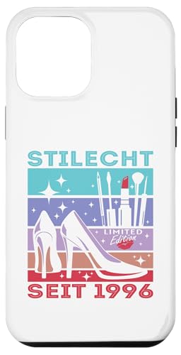 Geburtstag Frau Stilecht Seit 1996 Party Outfit Damen Frauen Hülle für iPhone 12 Pro Max von T-Shirt Geschenkidee Geburtstagsgeschenk für Damen