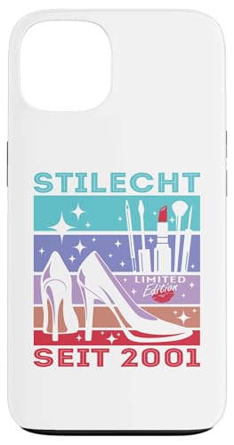 Geburtstag Frau Stilecht Seit 2001 Party Outfit Damen Frauen Hülle für iPhone 13 von T-Shirt Geschenkidee Geburtstagsgeschenk für Damen