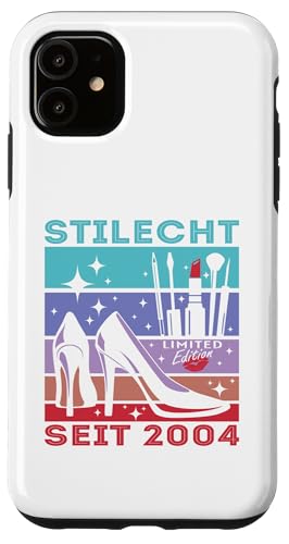 Geburtstag Frau Stilecht Seit 2004 Party Outfit Damen Hülle für iPhone 11 von T-Shirt Geschenkidee Geburtstagsgeschenk für Damen