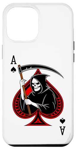 Ace skull reaper Spades Gothic Card Gambler poker retro Hülle für iPhone 12 Pro Max Ace skull reaper Spades Gothic Card Gambler poker retro Hülle für iPhone 12 Pro Max von T-ShirtManiak