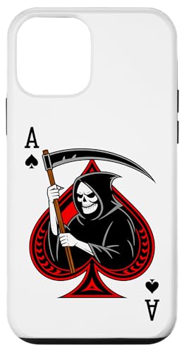 Ace skull reaper Spades Gothic Card Gambler poker retro Hülle für iPhone 12 mini Ace skull reaper Spades Gothic Card Gambler poker retro Hülle für iPhone 12 mini von T-ShirtManiak