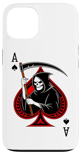 Ace skull reaper Spades Gothic Card Gambler poker retro Hülle für iPhone 13 Ace skull reaper Spades Gothic Card Gambler poker retro Hülle für iPhone 13 von T-ShirtManiak
