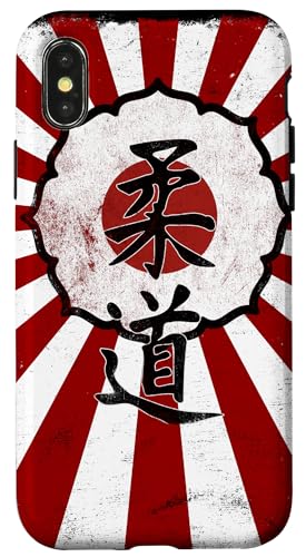 Hülle für iPhone X/XS Judo japan Japanese Rising flag Sun samurai Judoka Hülle für iPhone X/XS Judo japan Japanese Rising flag Sun samurai Judoka von T-ShirtManiak