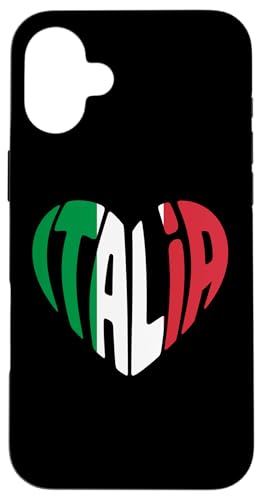 Italy Heart Italia Cuore Italian Flag Hülle für iPhone 16 Plus Italy Heart Italia Cuore Italian Flag Hülle für iPhone 16 Plus von T-ShirtManiak