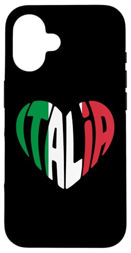 Italy Heart Italia Cuore Italian Flag Hülle für iPhone 16 Italy Heart Italia Cuore Italian Flag Hülle für iPhone 16 von T-ShirtManiak