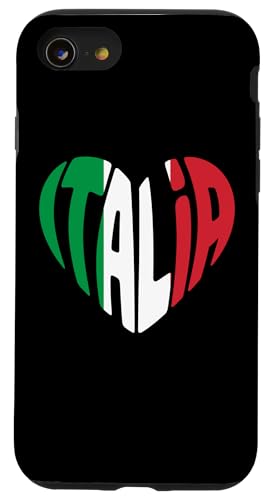 Italy Heart Italia Cuore Italian Flag Hülle für iPhone SE (2020) / 7 / 8 von T-ShirtManiak