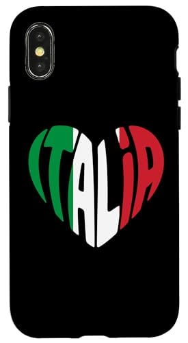 Italy Heart Italia Cuore Italian Flag Hülle für iPhone X/XS Italy Heart Italia Cuore Italian Flag Hülle für iPhone X/XS von T-ShirtManiak