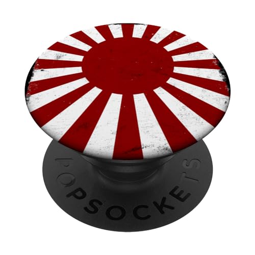 japan Japanese Rising flag Sun samurai Kamikaze PopSockets mit austauschbarem PopGrip japan Japanese Rising flag Sun samurai Kamikaze PopSockets mit austauschbarem PopGrip von T-ShirtManiak