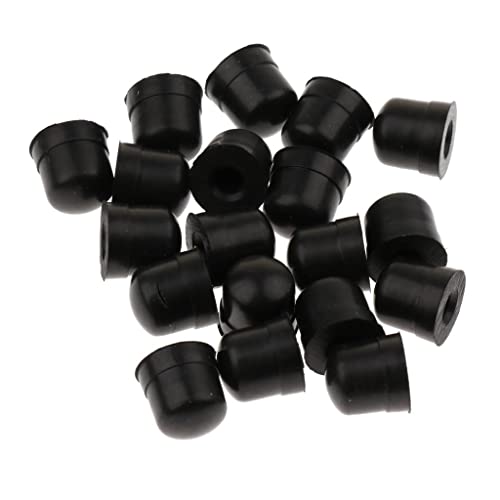20 Schwarze Posaune Slide Bow Gummi Endstoßstange Spitze für Blechblasinstrument 20 Schwarze Posaune Slide Bow Gummi Endstoßstange Spitze für Blechblasinstrument von T TOOYFUL