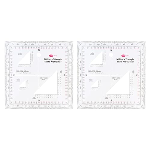 T TOOYFUL 2er Pack Acryl Winkelmesser Dreieck Gradeinteilung Winkelmesser für Schule und Büro T TOOYFUL 2er Pack Acryl Winkelmesser Dreieck Gradeinteilung Winkelmesser für Schule und Büro von T TOOYFUL