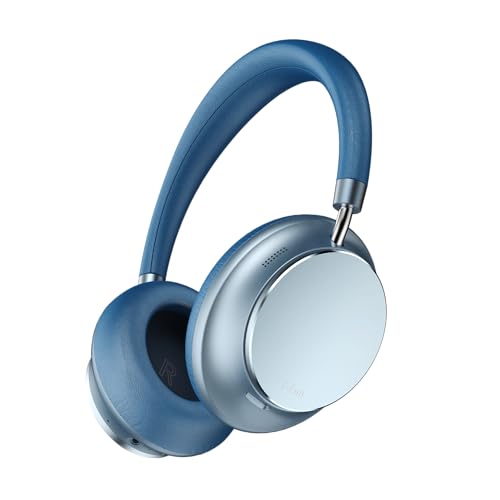 T-fun NC35 Hybrid Kopfhörer mit Aktiver Geräuschunterdrückung,Kabellose Over-Ear mit Räumlichem Klang,Transparenzmodus,Bluetooth 5.3,EQ über App,55 Stunden Spielzeit für Reisen/Arbeit von T-fun
