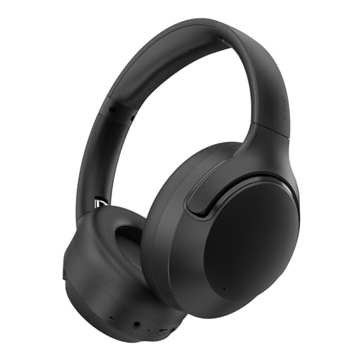 T-fun NC50 Kabellose Kopfhörer mit Hybrid Noise-Cancelling,Bluetooth 5.3,Spiel/Transparenz Modus,Personalisierung EQ per App,65 Stunden Akkulaufzeit,Verbindung von 2 Geräten von T-fun
